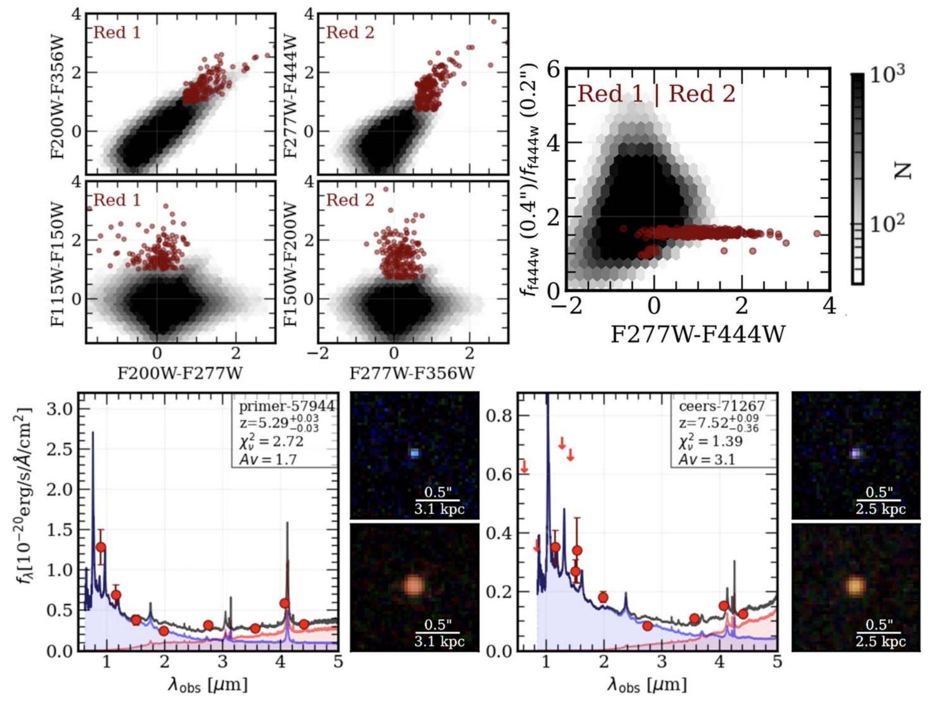 تعداد النقاط الحمراء الصغيرة المختارة فوتومترياً في 4 < z < 9 في مجالات JWST الفارغة A Census of Photometrically Selected Little Red Dots at 4 < z < 9 in JWST Blank Fields