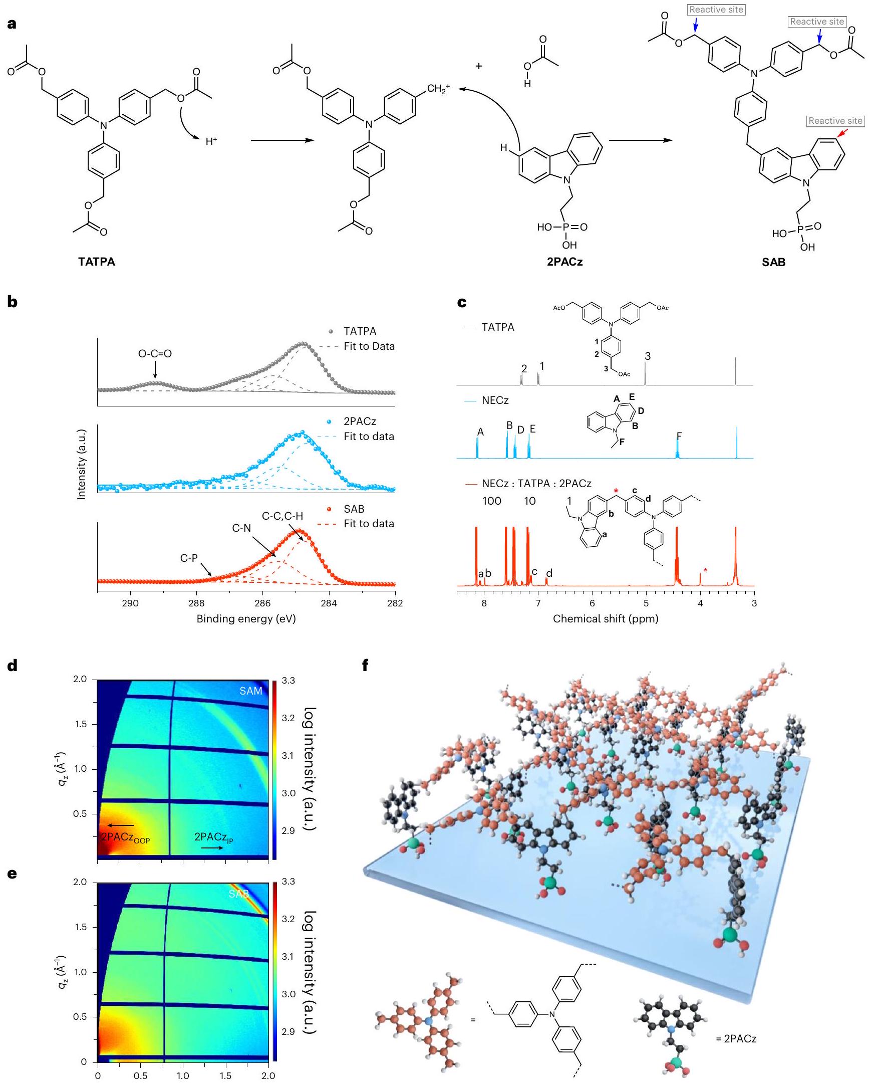 طبقة ثنائية ذاتية التجميع لخلايا الشمسية من البيروفسكايت مع تحسين التحمل ضد الضغوط الحرارية Self-assembled bilayer for perovskite solar cells with improved tolerance against thermal stresses