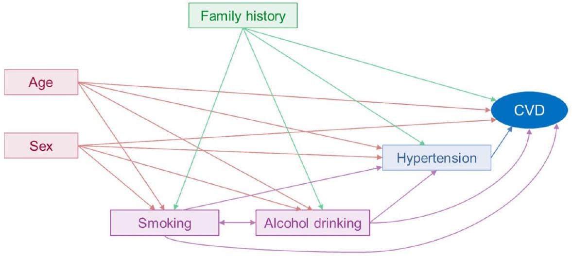 تعديل العوامل المربكة في الدراسات الرصدية التي تحقق في عوامل الخطر المتعددة: دراسة منهجية Confounder adjustment in observational studies investigating multiple risk factors: a methodological study