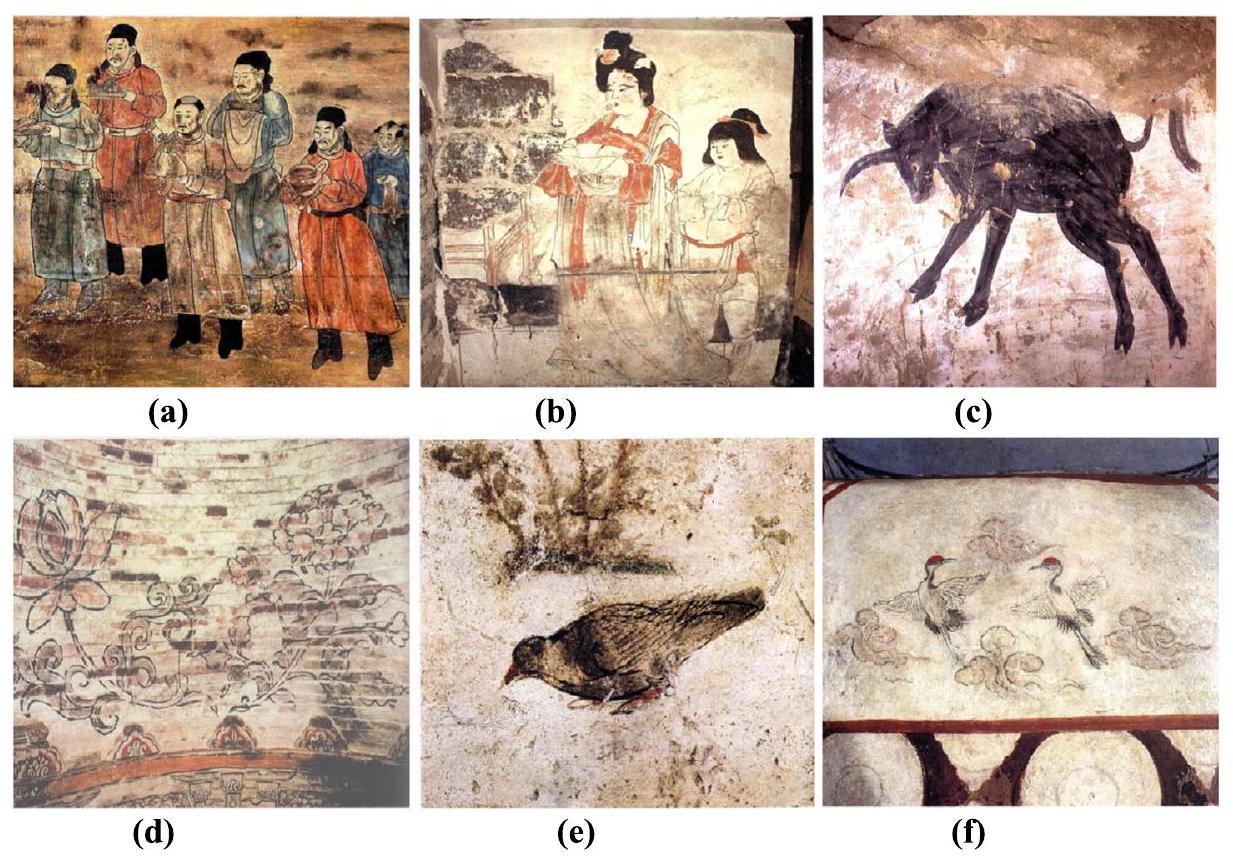 خوارزمية تعتمد على ميزات دلالية خفيفة الوزن لاكتشاف عناصر الجداريات القديمة An algorithm based on lightweight semantic features for ancient mural element object detection