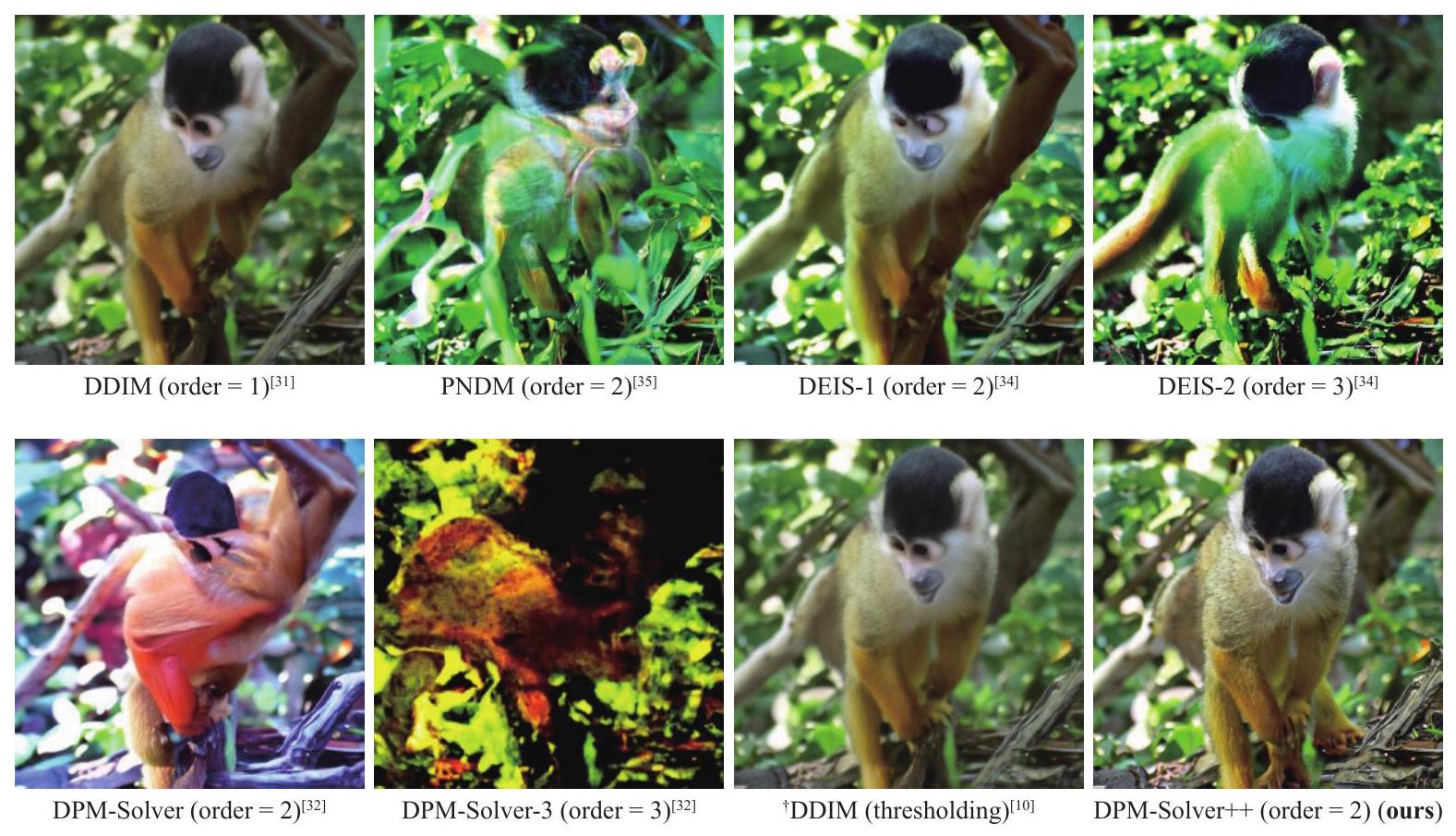 DPM-Solver++: حل سريع لأخذ عينات موجهة من نماذج الانتشار الاحتمالية DPM-Solver++: Fast Solver for Guided Sampling of Diffusion Probabilistic Models